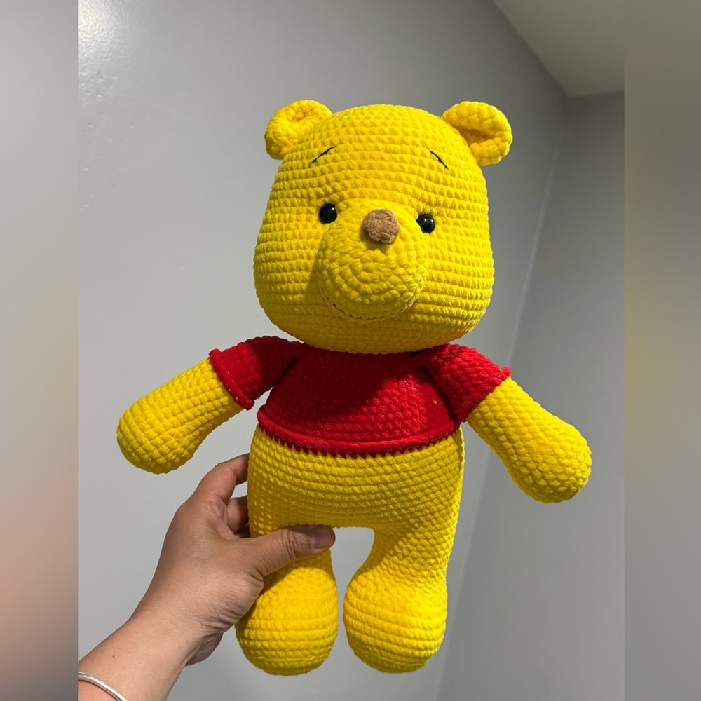 🧶 Handmade Crocheted plus Winnie Pooh